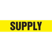 Supply Black/Yellow Snap Tite Pipe Markers
